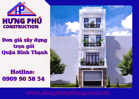 ĐƠN GIÁ XÂY NHÀ TRỌN GÓI QUẬN BÌNH THẠNH
