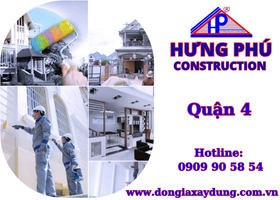 ĐƠN GIÁ SỬA CHỮA CẢI TẠO NHÀ QUẬN 4